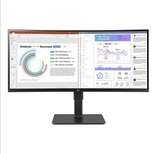 LG 34" 34BQ77QB-B UltraWide WQHD Curved IPS 60 Hz LED Monitor - Black