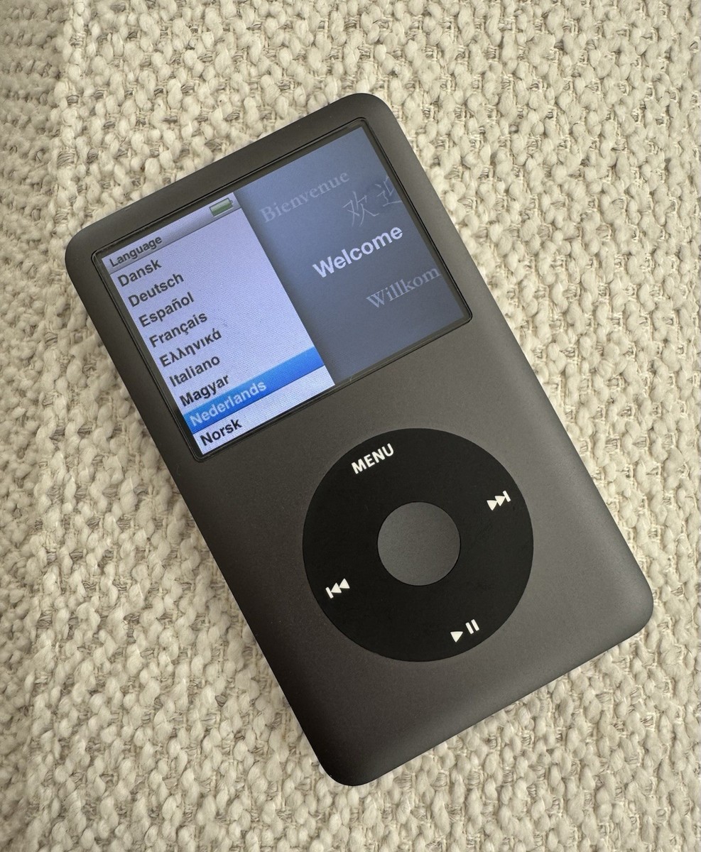 Apple iPod classic 7th Generation 160GB MC297J/A New Battery