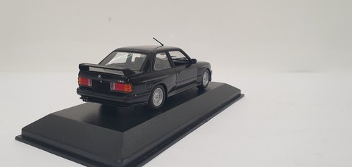 1/43 BMW M3 E30 BLACK 1990 MINICHAMPS 430020305 NO AUTOART NO SCHUCO NO TSM - Picture 6 of 11
