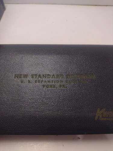 New Standard Division KWIK-CHEK 20 30 40 Hole Micrometer Gage & Original Box VTG - Picture 11 of 18