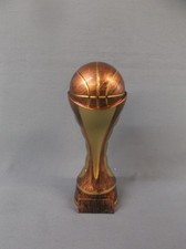 BASKETBALL ball tower award trophy plastic STS 02B