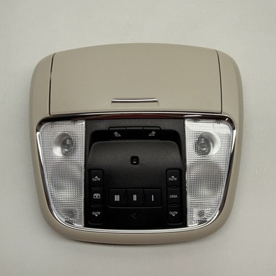 2015-2023 Chrysler 300 Beige Overhead Console Dome Map Lamp Light Homelink OEM