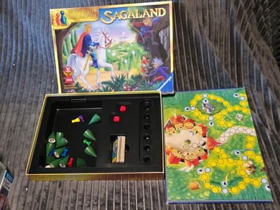 Ravensburger Sagaland Board Game  - Made in Germany Vintage 1994