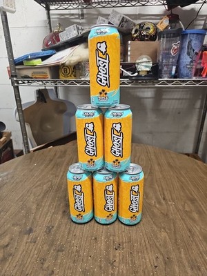 GHOST Energy Drink - 6-Pack, Tropical Mango, 16Oz Cans - Energy & Focus