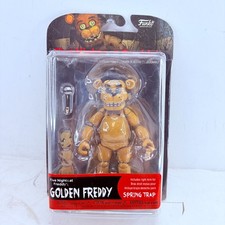 Five Nights Springtrap At Freddy Golden Freddy Action Figure Includes Left Arm