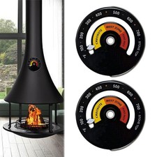 Per Stufa Montaggio Tubo Forno Termometro Stufa Termometro Corpo Lega Alluminio