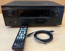 Denon AVR-595 5.1 CH HDMI Home Theater Surround Sound Receiver CLEAN!!!