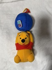 VINTAGE WINNIE THE POOH THE FIRST YEARS CRIB PULL TOY HANGING MUSICAL PLUSH TOY