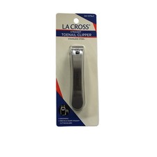 LA Cross Curved Toenail Clipper Chrome Plated Steel Nail Cutter 04-138SLC