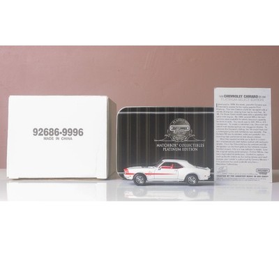 Matchbox Platinum Collectibles 92686, 1968 Chevrolet Camaro SS396 1/43 weiß rot