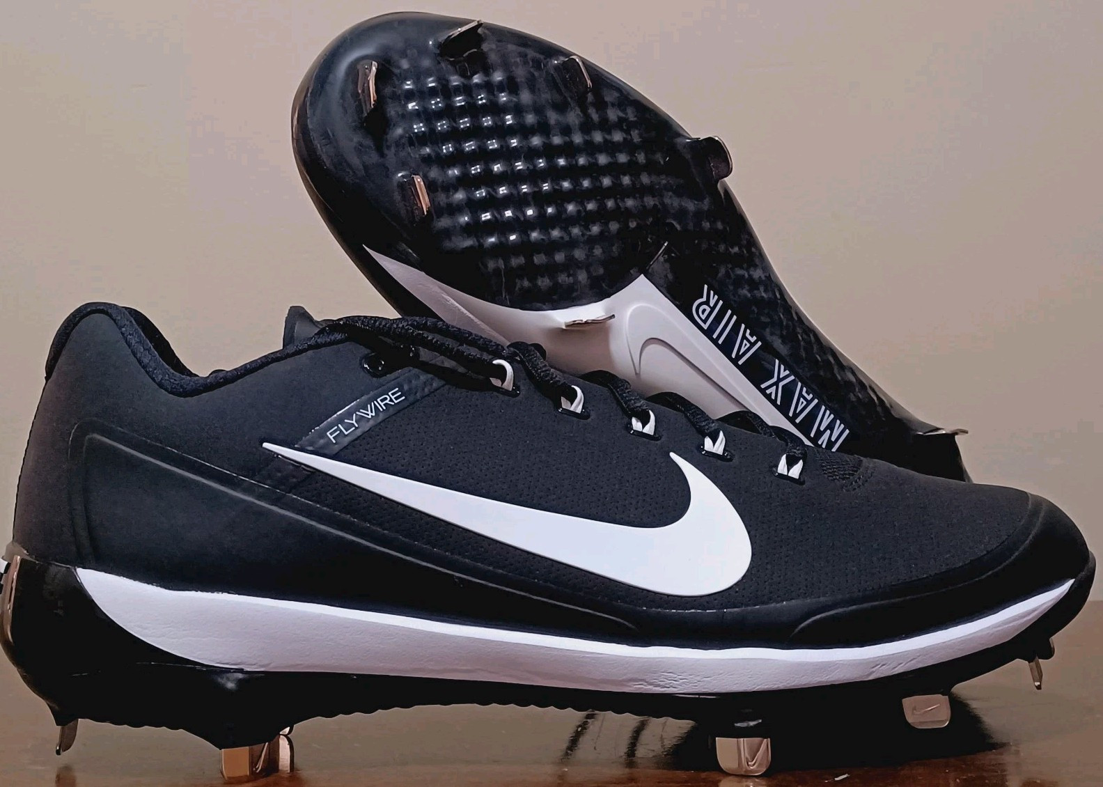 Nike Air Clipper \'17 MCS Baseball Cleat Men\'s US Size 8  Black White 880261-010 New Nike Air Clipper  main image 2