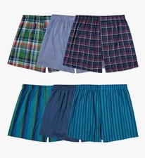 Fruit Of The Loom Mens Boxer 6 Pack Assorted ...