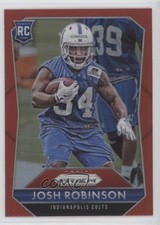 2015 Panini Prizm Rookies Red Prizm Josh Robinson #252 0l1