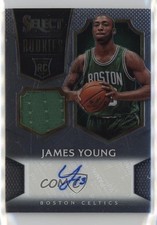 2014-15 Panini Select Rookie Jersey Auto /199 James Young #21 Auto 1by8