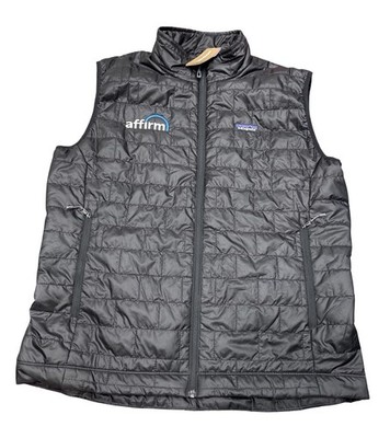 Patagonia Men's Black Nano Puff Full Zip Insulated Quilted Puffer