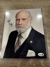 Vint Cerf autographed signed 8x10 photo COA JSA CJ84162- Creator Of The Internet