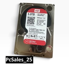 WD50EFRX 68MYMN1 WD 5TB SATA 3.5" SATA 64MB Cache  NASware 3.0 Tested Low Hours