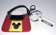 NEW Disney Parks Exc Mini Purse Keychain Souvenir -Red Mickey Mouse Disneyana