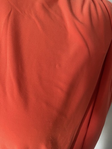 Express Top Women's Small Orange High Collar - Picture 8 of 9