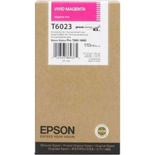 Genuine Epson T6023 Vivid Magenta Ink for Stylus Pro 7880 9880