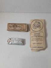 Antique TEETHINA POWDERS for TEETHING BABIES packet C.J. MOFFETT Columbus GA