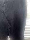 LANDS’ END Women’s Blue Mid-Rise Wide-Leg Chino Khaki Pants - Size 16 W/P — photo 8