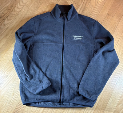Pas Normal Studios - Men's -  Off Race Fleece - Medium - Steel
