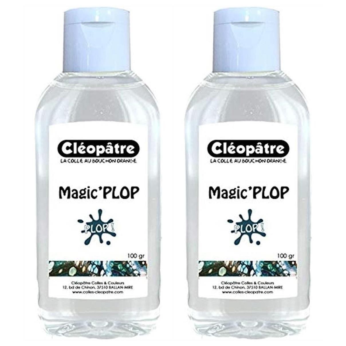 Magic'Plops Cléopâtre lot de 2 médiums pour réussir vos cellules de pouring sans silicone
