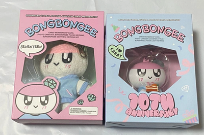 SEVENTEEN FC Carat Bongbongee Membership kit 2024 2025 Version Set SEVENTEEN FC Carat Bongbongee Membership kit 2024 2025 Version Set