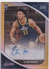 2020-21 Absolute Memorabilia Elijah Hughes #RAV-EHU Level 1 Auto (RC)