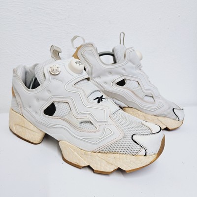 Reebok Instapump Fury 94 Lux Boost Gr. UK 9 hellblau grau Sneaker Gummisohle 
