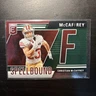 Christian McCaffrey 2024 Panini Donruss Elite Spellbound #16 Green F 49ers
