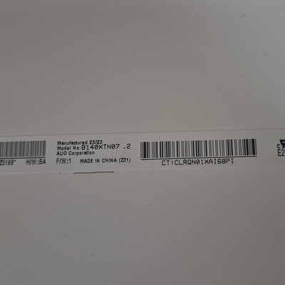 AU Optronics 14'' Matte LED LCD Panel 1366x768 16:9 B140XTN07.2