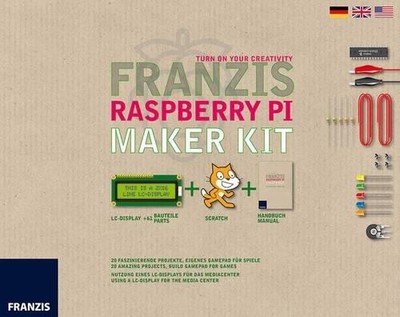 The Raspberry Pi Maker Kit by Franzis Verlag GmBH Kit Book The Fast Free