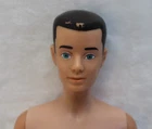 Vintage 1960s Barbie Ken Doll #750 Painted Brunette Hair Mattel Japan Made