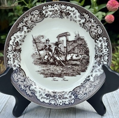 Vintage Decorative 8 1/8  Wall Plate ~Tiens Ferme~By TWO S Company