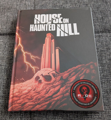 HOUSE ON HAUNTED HILL (1999) BLU-RAY + DVD MEDIABOOK COVER B NAMELESS *NEU+OVP*