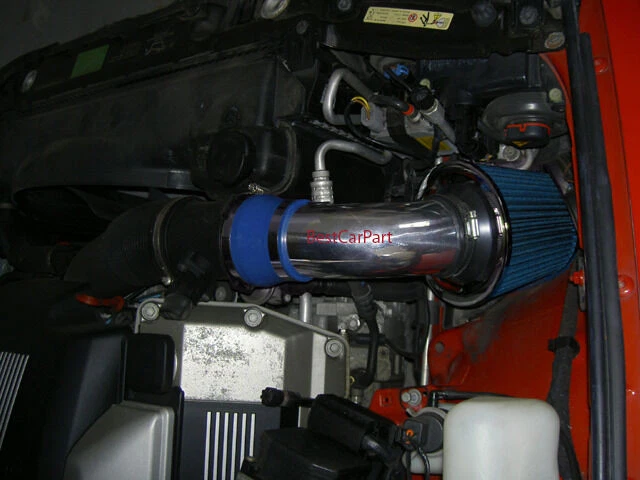 Kit de admisión Ram corta RW AZUL + filtro para BMW X5 E53 2000-06 3.0/4.4/4.6/4.8 Foto 2 de 2