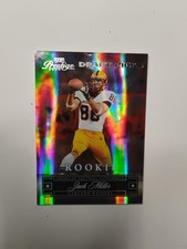 2007 Playoff Prestige - Rookie Zach Miller #177 Draft Picks Light Blue /999 (RC)