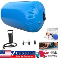 Air Roller Gymnastics Barrel, Air Track Tumbling Mat Equipment Inflatable Barrel