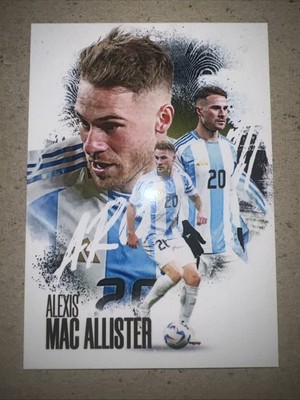 Alexis Mac Allister Argentinien 2025 Futera World Football FX Series 2