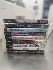 Collection of 9 Mixed Ps3 Games All with Manuals Good Condition