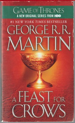 George R.R. Martin Fire & Ice Book Four A Feast of Crows PB VG-EUC Buy3Get2