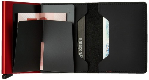SECRID Men's Modern BLACK-RED - Picture 2 of 5