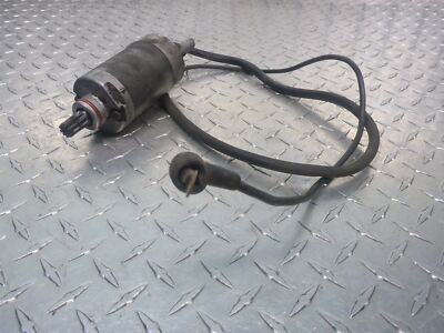 86 Yamaha Moto4 YFM225 YFM 225 Starter Engine Start Motor Cable Line TESTED!