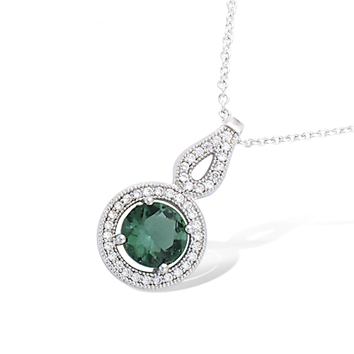 Bague Dolly-Bijoux En Argent 925 Rhodié - Taille 56 - émeraude Et Diamant CZ - Neuve Avec étiquettes