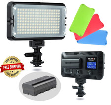 Luz de video LED, c mara port til Photo Light Panel Regulable para c mara DSLR