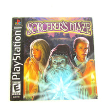 Sony PlayStation PS1 Sorcerer's Maze Manual only