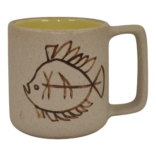 Pigeon Tennessee Art Pottery Hand Carved Brown Ceramic Wildlife