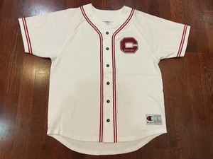 red champion baseball jersey